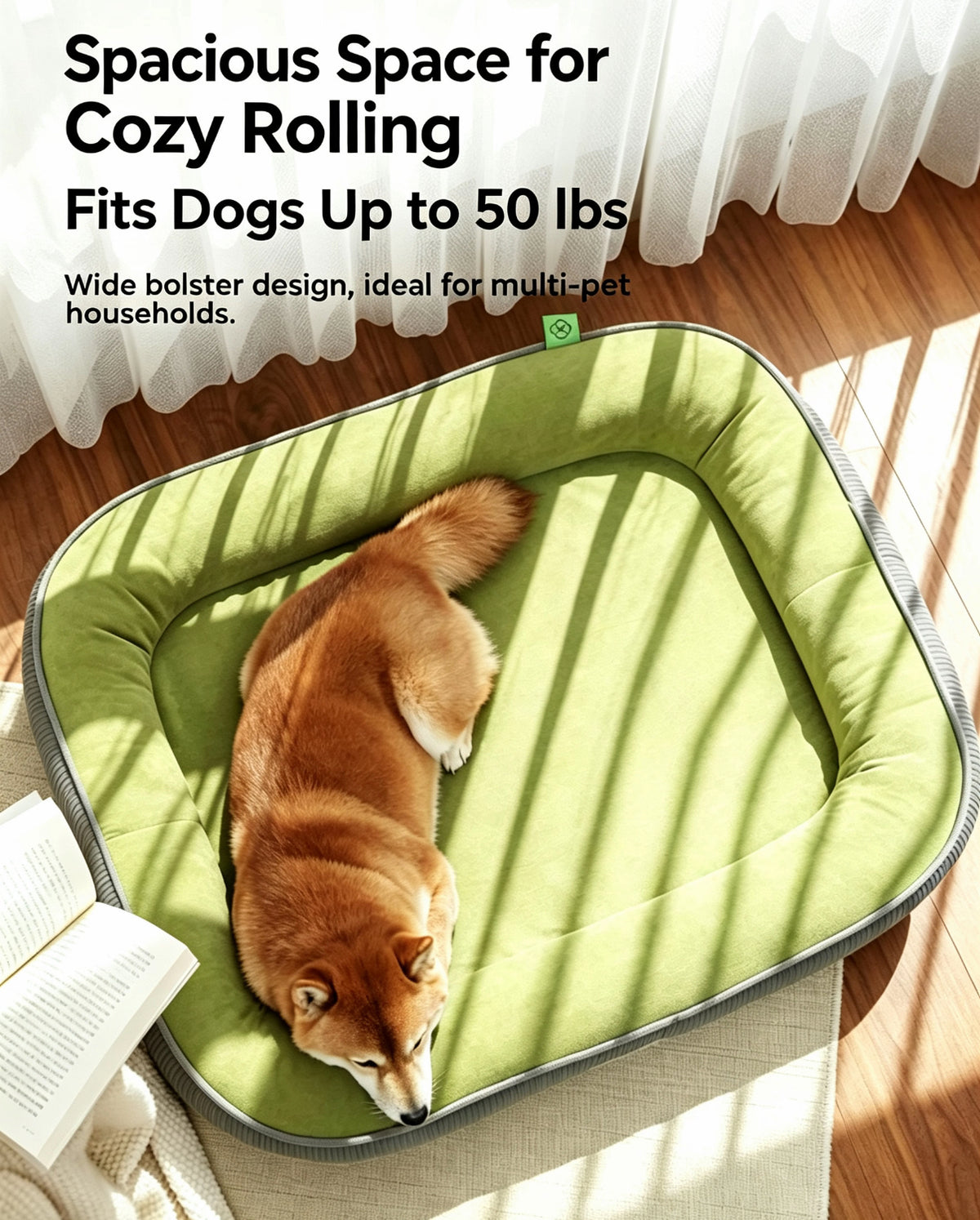 **CozyNest™ All-Season Pet Bed – Removable & Washable, Soft & Warm Comfort for Dogs & Cats**